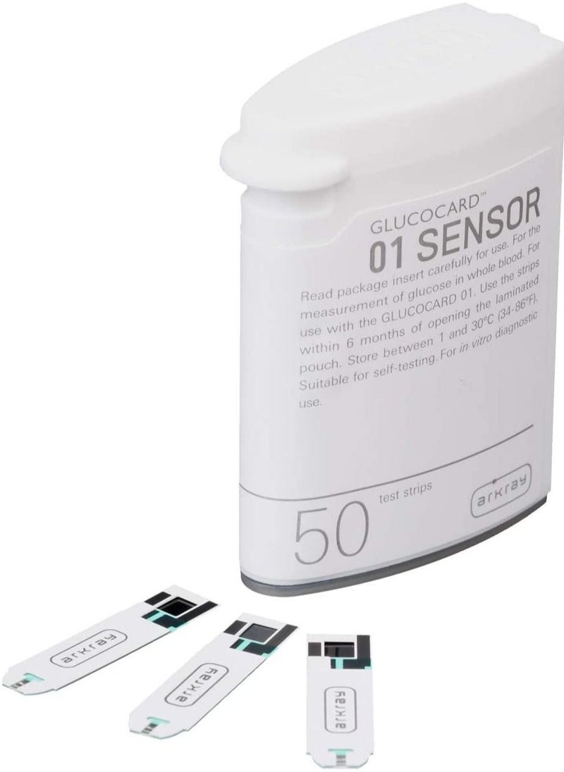 arkray - Glucocard 01 Sensor 50 Test Strip - Image 1