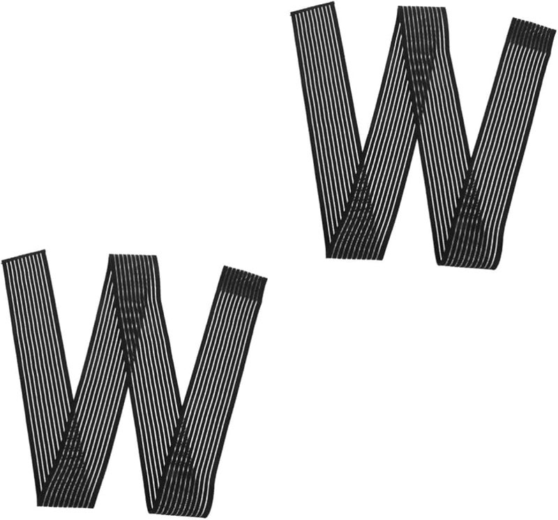 SAFIGLE 2 لفات ضغط التفاف ضمادة مرنة قابلة للتنفس دعم الفخذ الممدود خفيف الوزن - Image 2