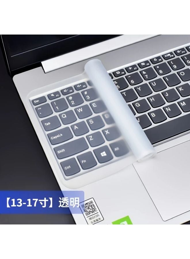 2pcs Flexible Washable Keyboard Covers Dustproof Protector For 13 17 Inch Laptops - Image 2