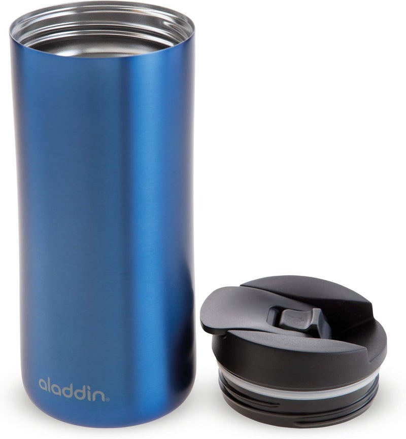 Aladdin Leak-Lock™ Thermavac Stainless Steel Mug 0.35L Blue - Leakproof and Insulated - Image 4