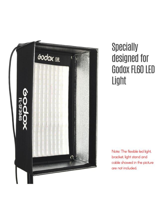 Godox FL-SF3045 Honeycomb Grid Softbox Kit For Roll Flex LED Photo Light FL60 Black  - Image 3