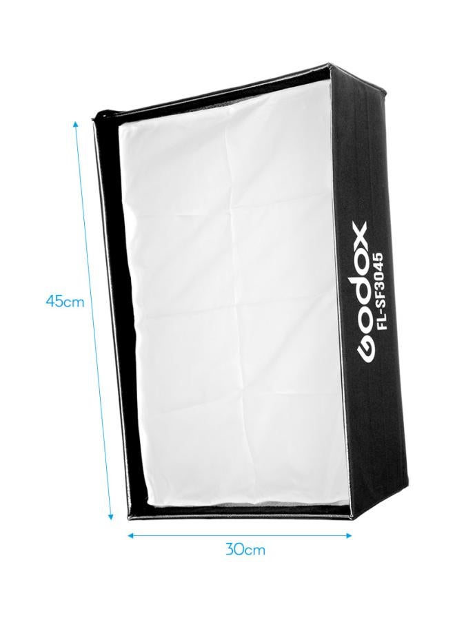 Godox FL-SF3045 Honeycomb Grid Softbox Kit For Roll Flex LED Photo Light FL60 Black  - Image 2