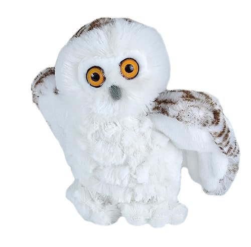Wild Republic Snowy Owl Plush Stuffed Animal Plush Toy Gifts for Kids Cuddlekins 8 Inches - Image 1