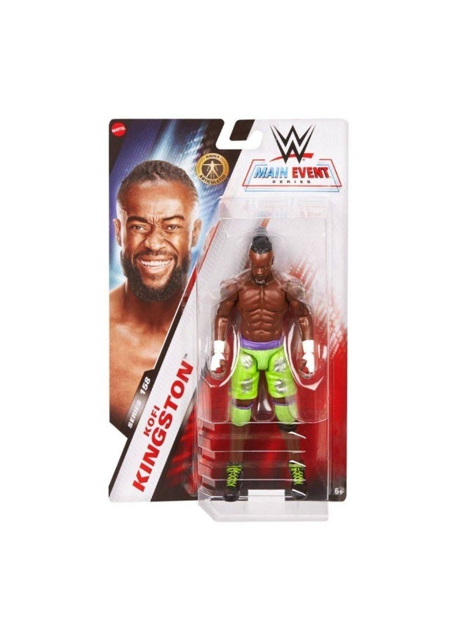 WWE تمثال العمل كوفي كينغستون من WWE Main Event (15.24 سم) - Image 1