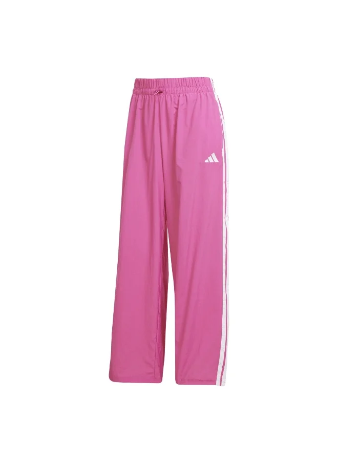 اديداس adidas essentials 3-stripes lifestyle woven parachute women pants