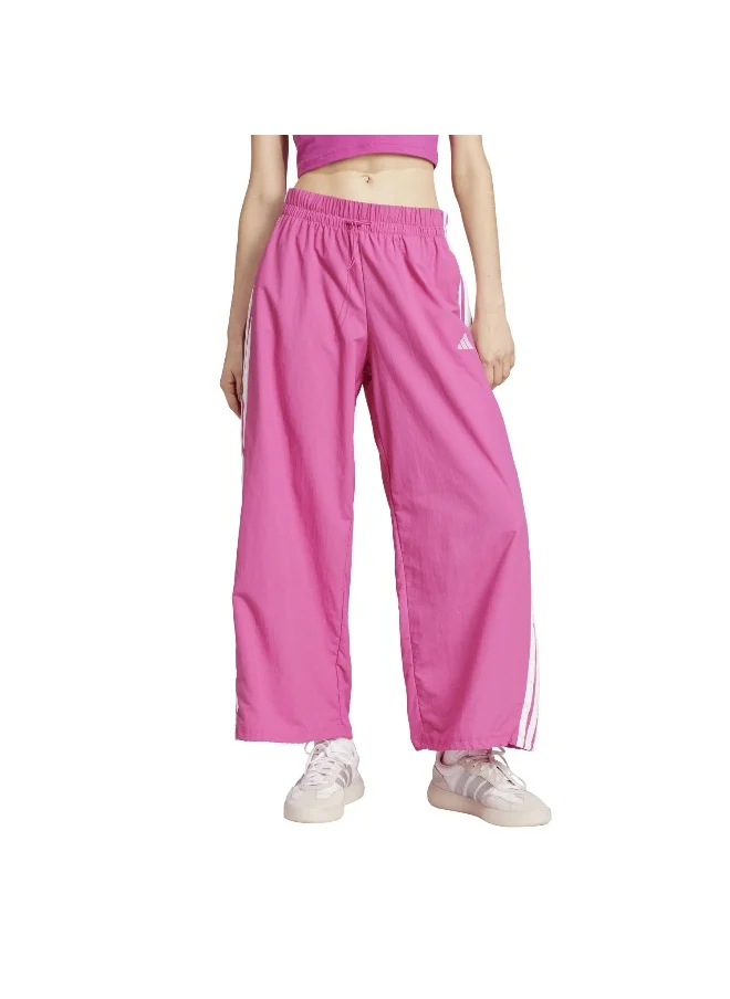 اديداس adidas essentials 3-stripes lifestyle woven parachute women pants