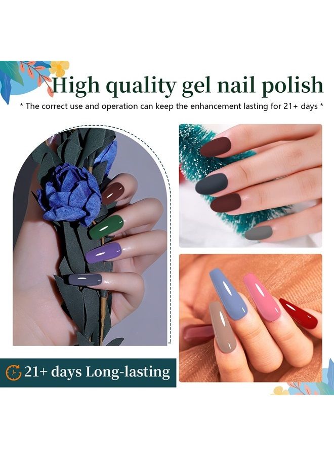 JODSONE Gel Nail Polish Kit with U V Light JODSONE 32 Colors Soak Off Nail Polish Set Gel Nail Kit with Manicure Nail Tools Nail Art Manicure Salon DIY at Home - Image 5
