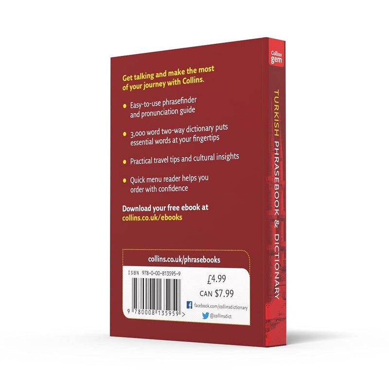 Collins Turkish Phrasebook and Dictionary Gem Edition: Essential Phrases and Words in a Mini, Travel-Sized Format - Image 5