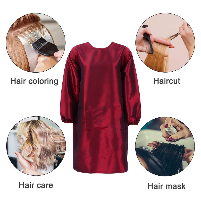 Hairdresser Work Apron, Reusable and Easy to Clean, Ideal for Spa and Beauty Shops - Image 5