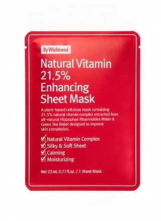 Natural Vitamin 21.5% Enhancing Sheet Mask 23ml - pzsku/Z6BAABBB5D1642A20FAD3Z/45/_/1716135115/8b33d46d-54fe-499c-aa51-de23bb193e51