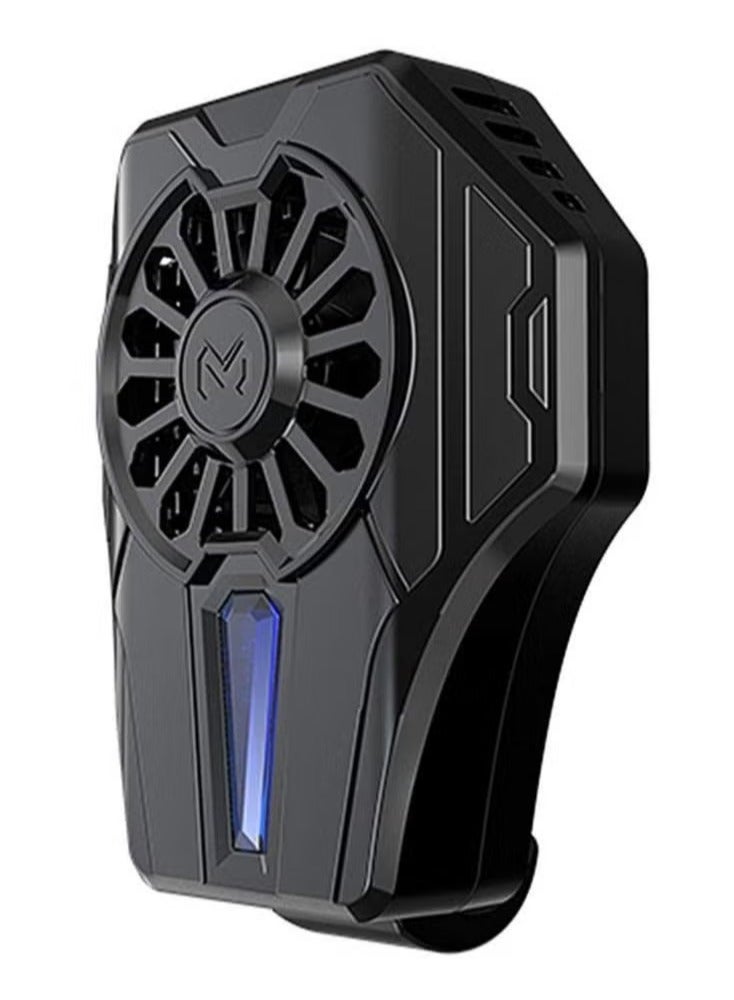 Memo DL01 Multi-functional Cooling Fan Smartphone Radiator Game Handle – Phone Cooler with Cooling Pad for PUBG, Mobile Gaming, Portable Game Controller, Enhanced Performance & Comfort - Image 1