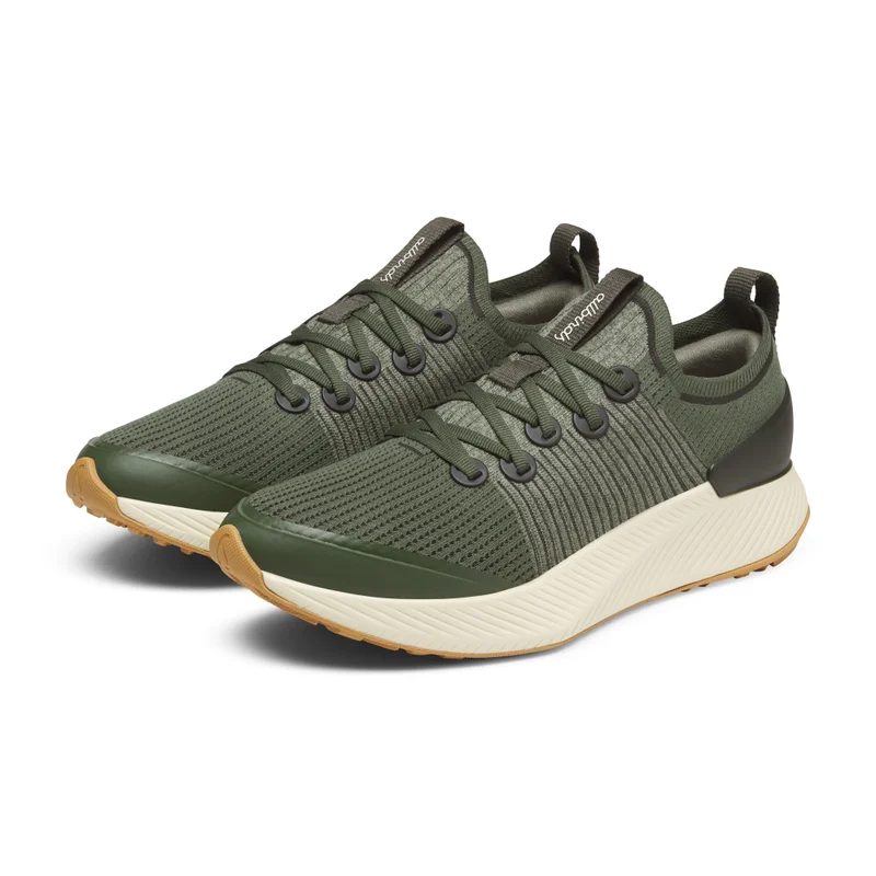 Allbirds  Men's Tree Glider - Thunder Green (Stony Cream Sole) for Men | Best Price UAE