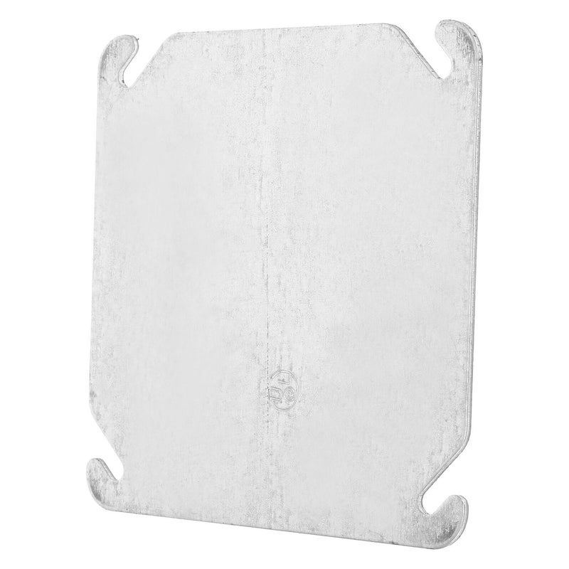 Zinc Coated Unbreakable Metal Outlet Cover Plate Blank For Home And Office Installation - Image 2