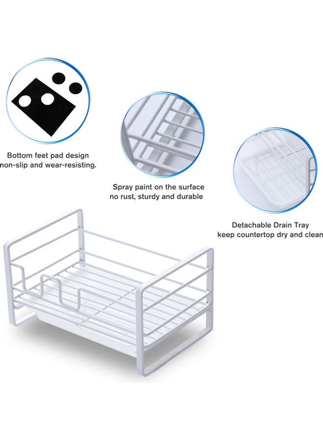 NIBEMINENT Sponge Soap Brush Holder White 19.60x11.10x13.50cm - Image 2