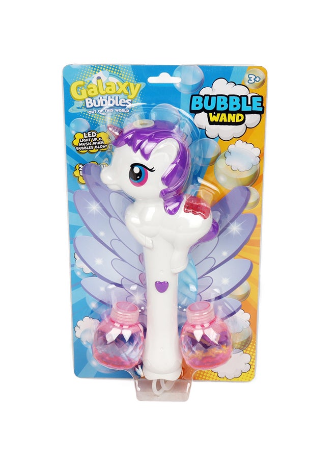 Galaxy Bubbles Unicorn Bubble With Big Wings  - Image 5