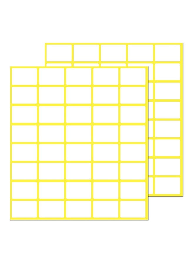 TownStix 1000 Pack 0.5 X 0.75 White Labels Stickers For Writing Price Stickers - Image 1