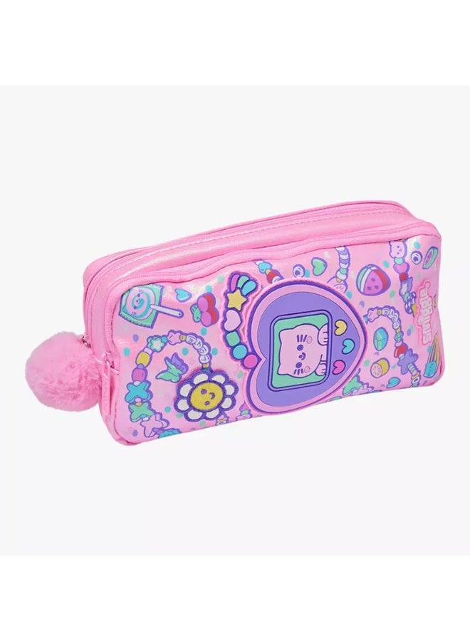 Smiggle Cartoon Kids Pencil Case, Large Capacity - Image 1