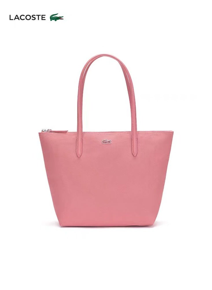 LACOSTE French Crocodile Women's Bag Large Capacity Double Sided Two Tone Tote Bag Single Shoulder Bag Women's - Image 1