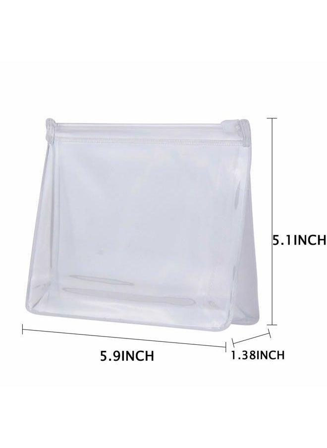 Arroyner - 15 PCS Mini Clear Makeup Bag Small Clear Plastic Cosmetic Bags with Zipper Travel Toiletry Makeup Bag - Image 1