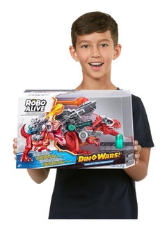ROBO ALIVE Robo Alive Dino Wars Giant Battling Mega-Rex  - Image 5