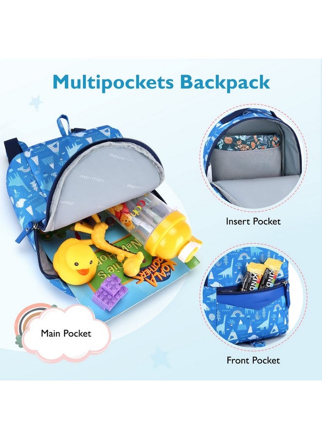 MOMMORE Fashion Toddler Backpack Travel Kids Backpack With Small Toddler Leash Dinosaur Preschool Backpack - Image 4