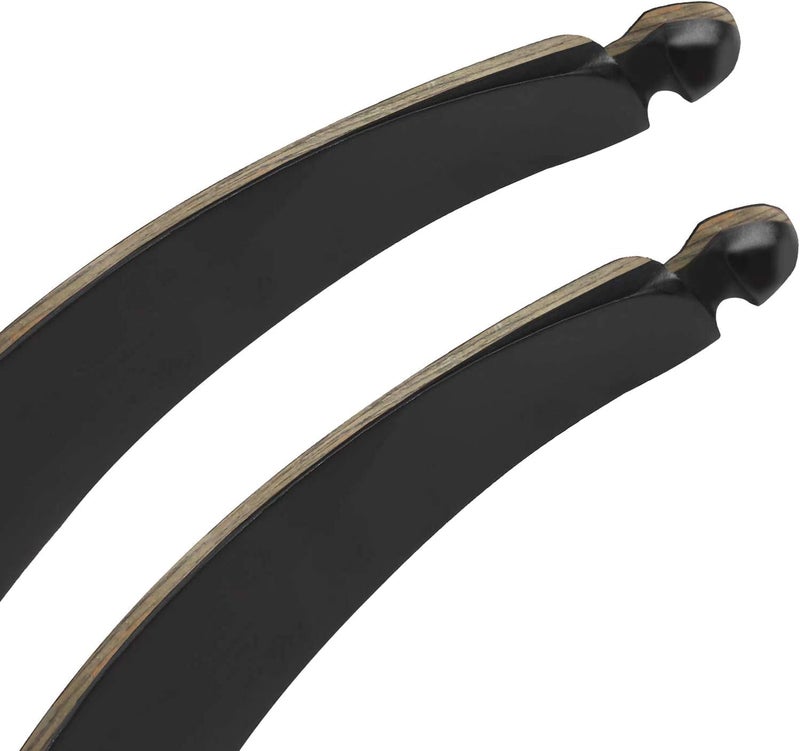 Samick Recurve Bow Limbs - Takedown Recurve Limbs Replacements, 25-60 lbs, Compatible Riser, Durable Maple Fiberglass for Archery Target & Hunting Practice - Adult & Teen Archers - Image 4