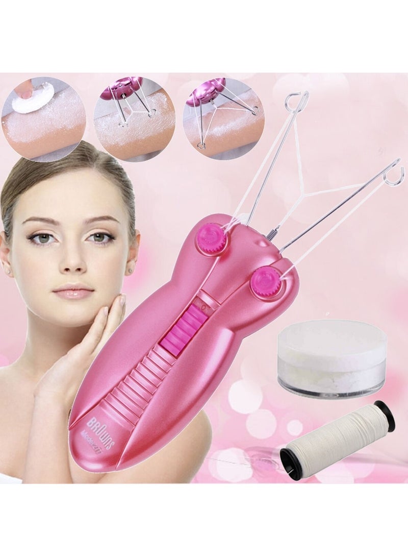 Women Electric Epilator Female Body Painless Shaver Cotton Thread Epilator Skin Care Machine - Image 3