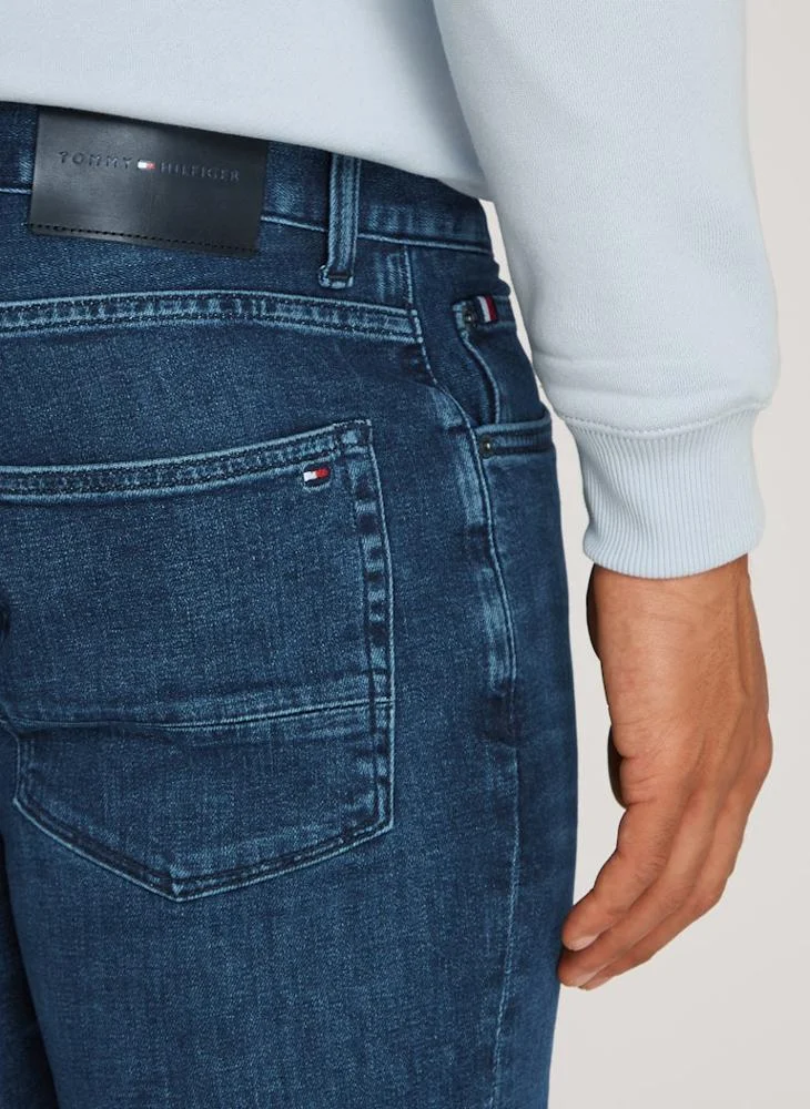 TOMMY HILFIGER Straight Fit Rinse Wash Jeans