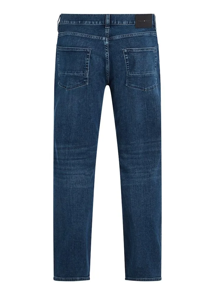 TOMMY HILFIGER Straight Fit Rinse Wash Jeans