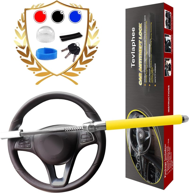 Tevlaphee Heavy Duty Steering Wheel Lock - Image 1