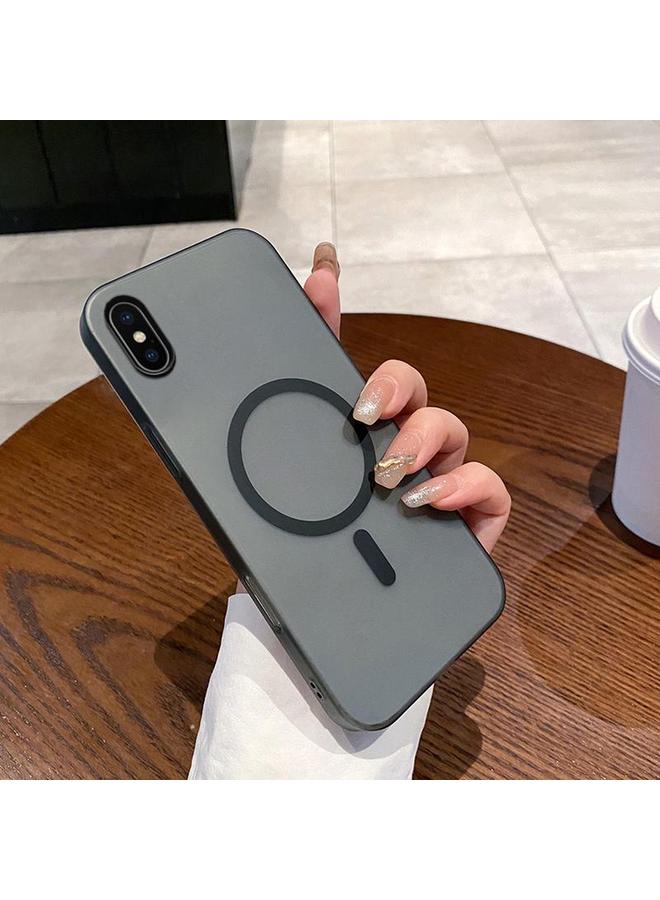 S-TOP Case For iPhone XS / X Ice Fog MagSafe PC Phone Case - Image 1