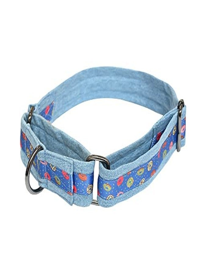 Mutt of Course Raining Donuts Martingale Collar for Dogs (Small) - Image 1