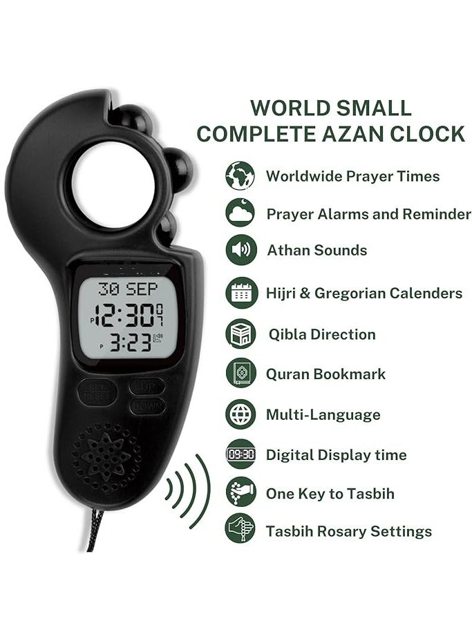 Smart Electronic Digital Rosary with a Wide Screen, with a Reminder of Prayer Times, the Call to Prayer, and a Tasbeeh Counter  - Image 3