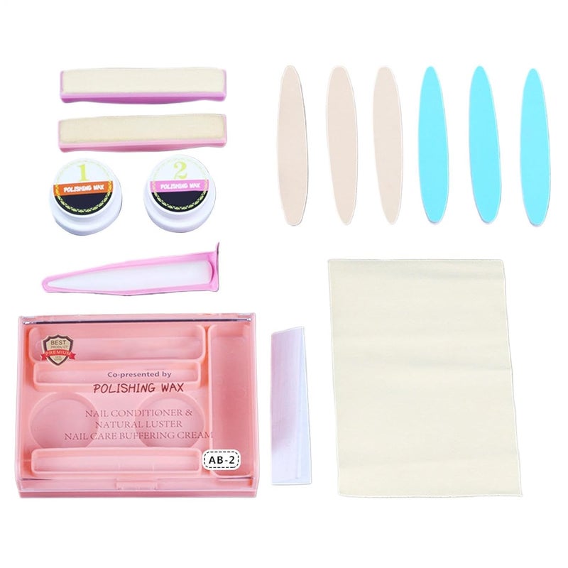 Nail Repair Kit - Nourishing Tools Strengthening Japanese Style Nail Polisher Professional Grooming Kit Durable Precision Finish Set - Image 1