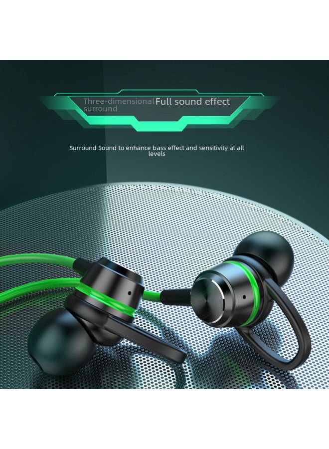 Neutral E-sports Game Headset In-ear Wired Hand Tour Computer Universal Chicken Eating Headset Listening Voice Distinguishing Band Long Mai - Image 2