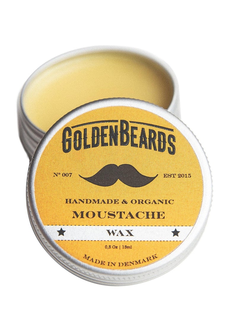 GOLDEN BEARDS Moustache Wax & Small Comb Get the BEST Moustache Wax KIT with a 2.8 inch Comb at BEST Price! Get this combo ordering these two products!  - Image 4