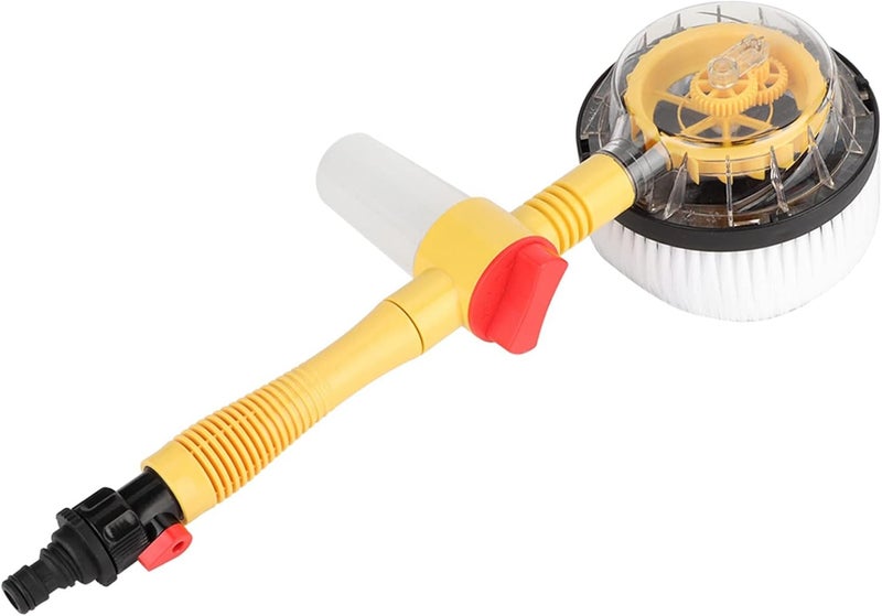 ANGGREK Car Wash Brush Kit, Car Spin Brush Home Car Washing Autospinning Brush Clean Tools High Pressure Washer Accessories Chenille ScratchFree Wash Brush Head for Pressure Washer Brush - Image 4
