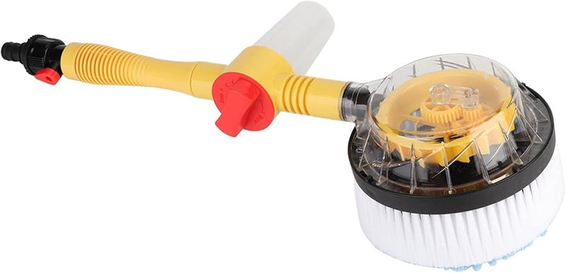 ANGGREK Car Wash Brush Kit, Car Spin Brush Home Car Washing Autospinning Brush Clean Tools High Pressure Washer Accessories Chenille ScratchFree Wash Brush Head for Pressure Washer Brush - Image 3