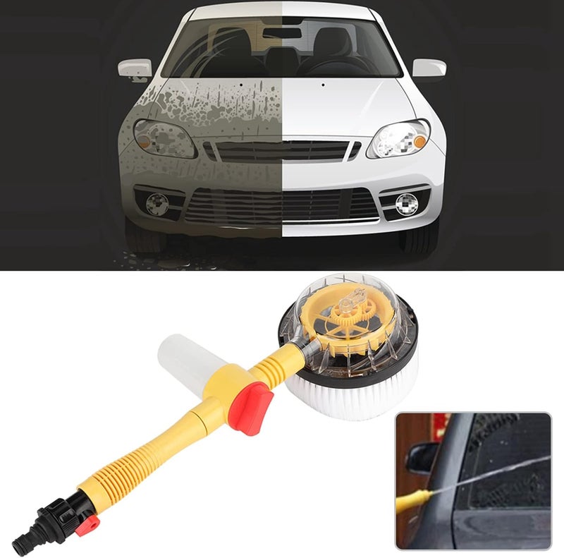 ANGGREK Car Wash Brush Kit, Car Spin Brush Home Car Washing Autospinning Brush Clean Tools High Pressure Washer Accessories Chenille ScratchFree Wash Brush Head for Pressure Washer Brush - Image 5