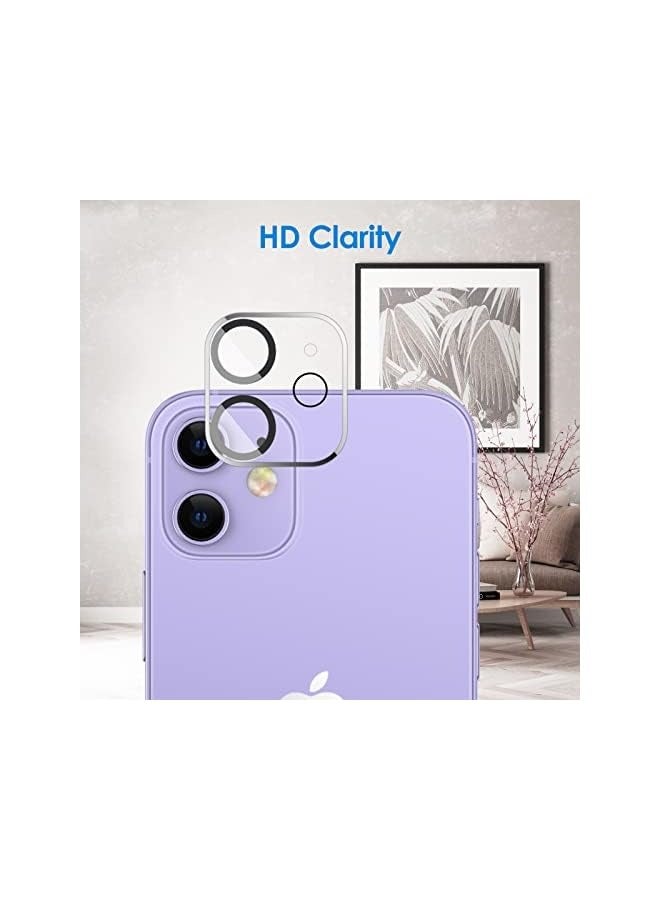 Jetech Camera Lens Protector for iPhone 11 6.1-Inch and iPhone 12 mini 5.4-Inch, 9H Tempered Glass, HD Clear, Anti-Scratch, Case Friendly, Does Not Affect Night Shots, 3-Pack - Image 3