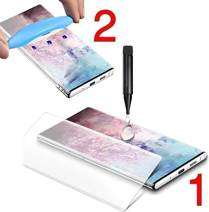 FabeKee UV Tempered Glass Screen Protector Compatible for Realme 15 Pro 5G | Front And Back Screen Guard With camera lens protector (Combo) - Image 4