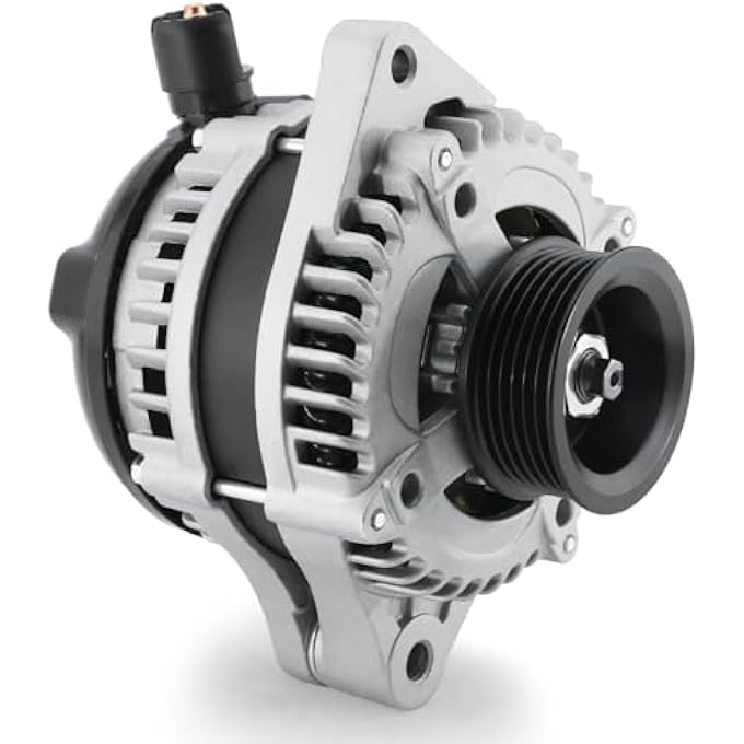 EnTurbo Alternator Compatible with 2005-2007 Honda Odyssey,2005-2008 Pilot,2006-2008 Ridgeline,2003-2009 Acura MDX 3.5L 3.7L,2005-2008 RL,2004-2008 TL Replace 11150 11150N 31100-RDJ-A01 AND0339 VND0339 - Image 1