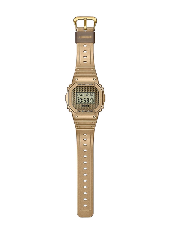 G-SHOCK Men's Stylish Digital Watch GOLD CHAIN 5600 SERIES DWE-5600HG-1  - Image 2