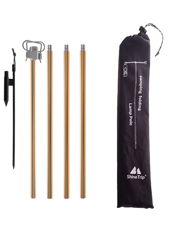 NIBEMINENT Aluminum Durable Lantern Stand Pole For Camping 44 x 3 13cm
