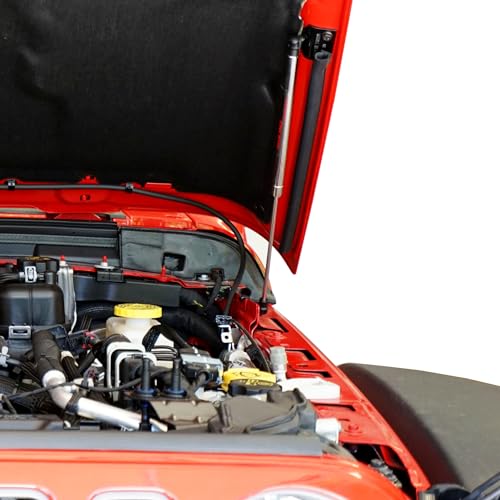 Redline Tuning 21-20003-03 Hood QuickLIFT Elite Bolt in System Compatible with Jeep Wrangler JL 2018+ & Compatible with Jeep Gladiator JT 2020+ (Stainless Steel Struts) - Image 5