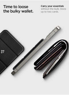 Spigen Smart Fold Wallet Card Holder - Black  - Image 4