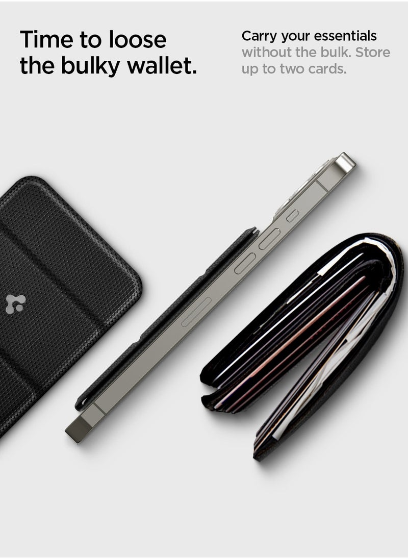 Spigen Smart Fold Wallet Card Holder - Black  - Image 4