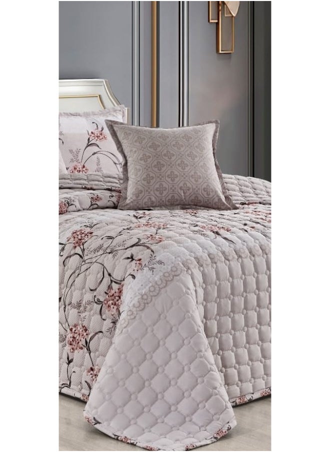 Moon 6 Pieces Microfiber Double Bed Sheet Set, Printed, 250x230 cm  - Image 3