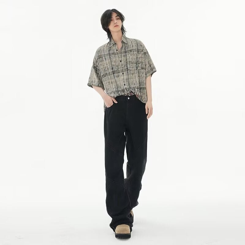Unisex Casual Daily Denim Jeans - Image 3