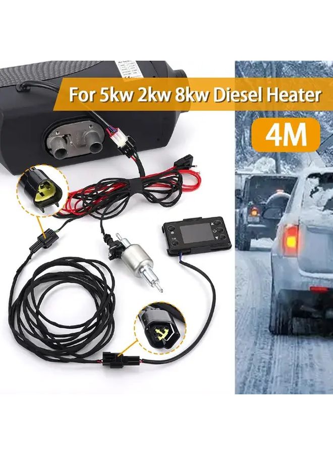 157.48inch 12V 24V Diesel Heater Extension Cable 5kw 2kw 8kw Adapter - Image 5